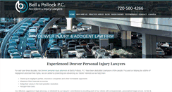 Desktop Screenshot of bellpollockinjury.com
